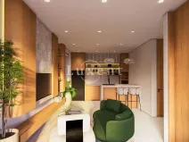Prodej bytu 2+kk, Kerobokan, Indonésie, 38 m2