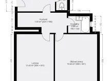 Prodej bytu 2+1, Praha - Žižkov, Lucemburská, 52 m2
