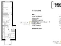 Prodej bytu 2+kk, Praha - Vršovice, K Botiči, 47 m2