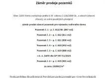 Prodej pozemku pro bydlení, Záříčí, 880 m2