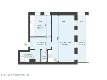 Pronájem bytu 2+kk, Hradec Králové, Ve Stromovce, 66 m2