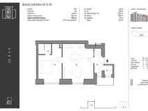 Pronájem bytu 2+kk, Kolín, Zengrova, 47 m2