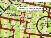 Prodej zahrady, Praha, 295 m2