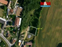 Prodej pozemku pro bydlení, Čepí, 931 m2