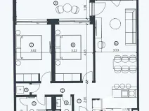 Prodej bytu 3+kk, Savudrija, Chorvatsko, 80 m2