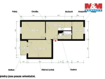 Prodej bytu 2+1, Hroznětín, Sídliště, 56 m2