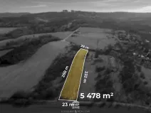 Prodej louky, Cetkovice, 5478 m2