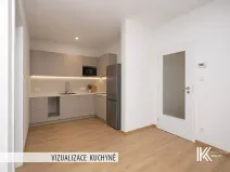 Pronájem bytu 2+kk, Pardubice, U Sportovní školy, 44 m2