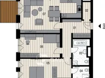 Prodej bytu 3+kk, Praha, Mezitraťová, 95 m2