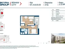 Prodej bytu 2+kk, Praha - Karlín, Sokolova, 38 m2