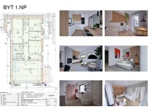 Prodej bytu 4+kk, Zlín, Vršava II, 93 m2
