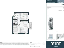 Prodej bytu 3+kk, Kladno, Unhošťská, 61 m2