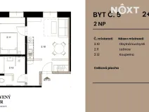 Prodej bytu 2+kk, Rapotín, Výzkumníků, 39 m2
