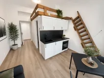 Pronájem bytu 1+kk, Praha - Vinohrady, Velehradská, 25 m2