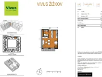 Prodej bytu 1+kk, Praha - Žižkov, Kaplířova, 41 m2