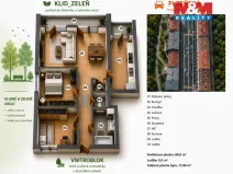 Prodej bytu 3+1, Praha - Smíchov, Plzeňská, 69 m2