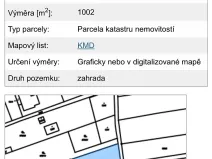 Prodej pozemku pro bydlení, Záryby, 1050 m2