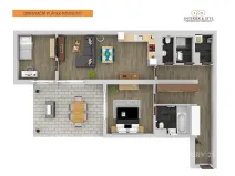 Pronájem bytu 3+kk, Praha, Plzeňská, 100 m2