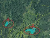 Prodej podílu lesa, Vlachovo Březí, 2714 m2
