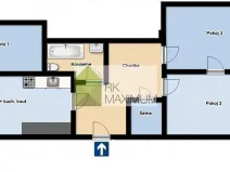 Pronájem bytu 3+1, Praha - Žižkov, Ondříčkova, 100 m2
