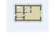 Pronájem bytu 1+1, Lanškroun, Kežmarská, 43 m2