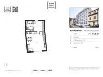 Prodej bytu 1+kk, Praha - Smíchov, Pod Barvířkou, 44 m2