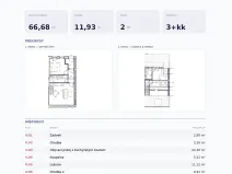 Prodej bytu 3+kk, Praha - Žižkov, Štítného, 66 m2