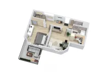 Prodej bytu 2+kk, Praha - Kunratice, K Václavce, 70 m2