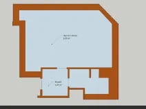Pronájem bytu 1+kk, Praha - Michle, Pobočná, 42 m2