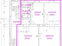 Pronájem bytu 3+1, Brno, Srbská, 89 m2