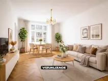 Prodej bytu 3+1, Praha - Vinohrady, Slezská, 81 m2
