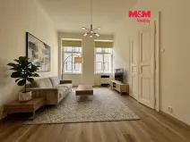 Pronájem bytu 1+1, Praha - Smíchov, Vltavská, 40 m2