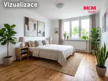 Prodej bytu 3+1, Písek - Hradiště, Ke Střelnici, 88 m2