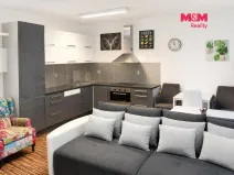 Pronájem bytu 2+kk, Praha - Letňany, Malkovského, 52 m2