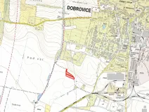 Prodej pole, Dobrovice, 3441 m2