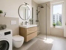 Pronájem bytu 1+kk, Praha, Křižíkova, 29 m2