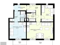 Prodej bytu 2+kk, Praha - Dubeč, Lipové náměstí, 60 m2