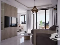 Prodej bytu 1+1, Deryneia, Kypr, 50 m2