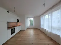 Pronájem bytu 1+kk, Praha - Radlice, U Komína, 34 m2