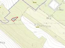 Prodej louky, Horušice, 1217 m2