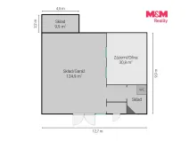 Prodej garáže, Březová nad Svitavou, 135 m2