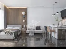Prodej bytu 1+kk, Agios Amvrosios Keryneias, Kypr, 37 m2