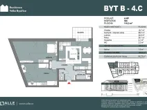 Prodej bytu 3+kk, Velká Bystřice, 103 m2