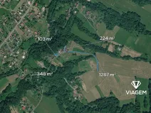 Prodej podílu zahrady, Bystřice, 345 m2
