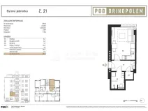Pronájem bytu 1+kk, Praha - Břevnov, Pod Drinopolem, 30 m2