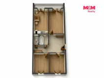 Prodej bytu 3+1, Praha - Prosek, Lovosická, 66 m2
