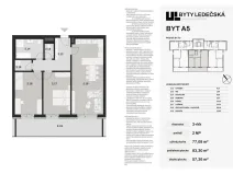 Prodej bytu 3+kk, Havlíčkův Brod, Ledečská, 77 m2