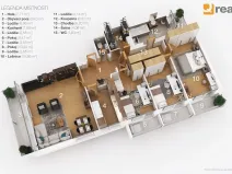 Pronájem bytu 4+1, Praha - Vokovice, Na rozdílu, 100 m2