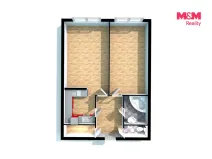Prodej bytu 2+kk, Praha - Stodůlky, Suchý vršek, 65 m2
