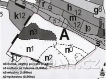 Prodej lesa, Šebířov, 36326 m2